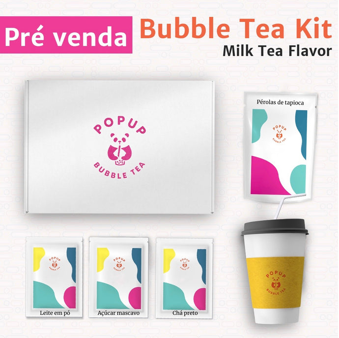 Bubble Tea Kit - Sabor Taro